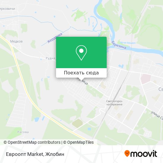 Карта Евроопт Market