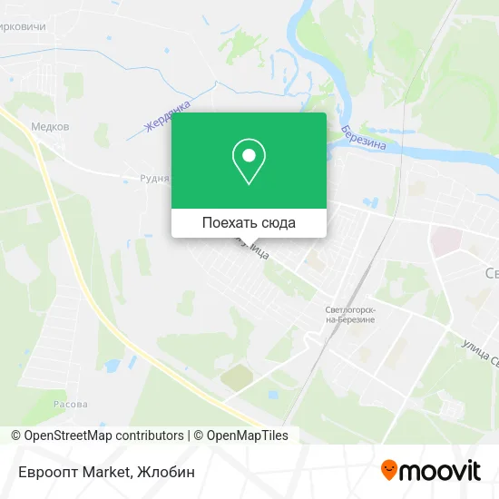 Карта Евроопт Market