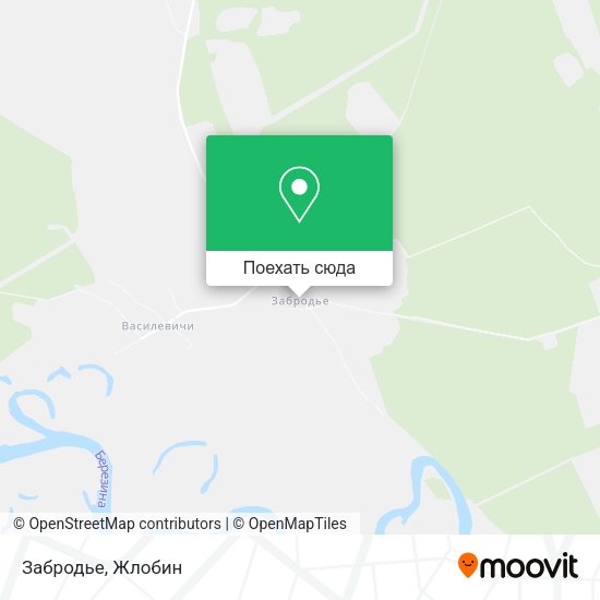 Карта Забродье