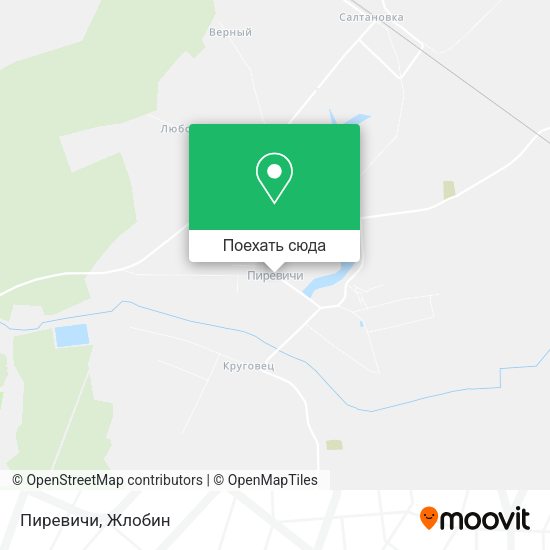 Карта Пиревичи