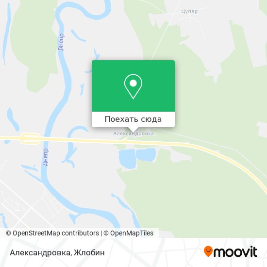 Карта Александровка