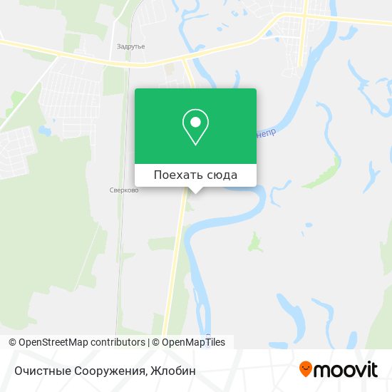 Карта Очистные Сооружения