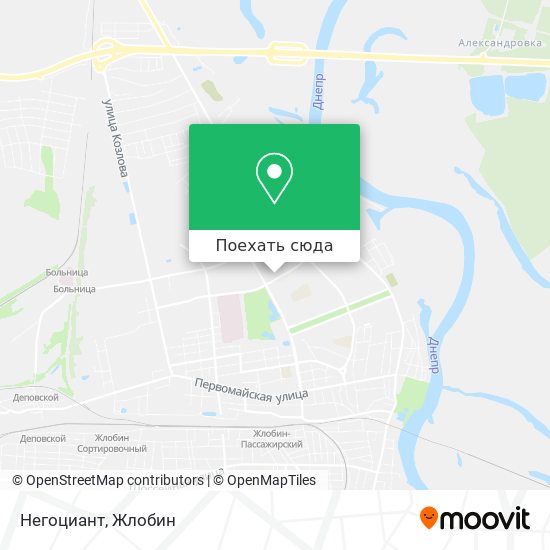 Карта Негоциант