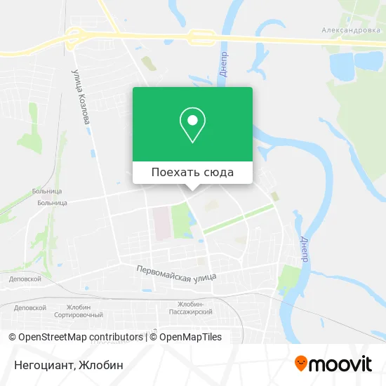 Карта Негоциант