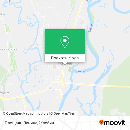 Карта Площадь Ленина