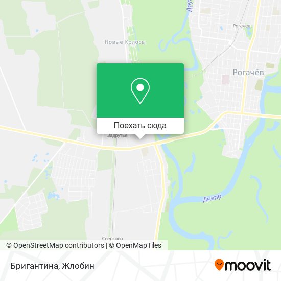 Карта Бригантина