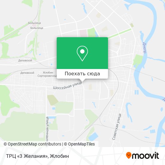 Карта ТРЦ «3 Желания»