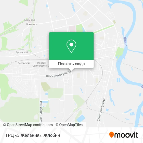 Карта ТРЦ «3 Желания»