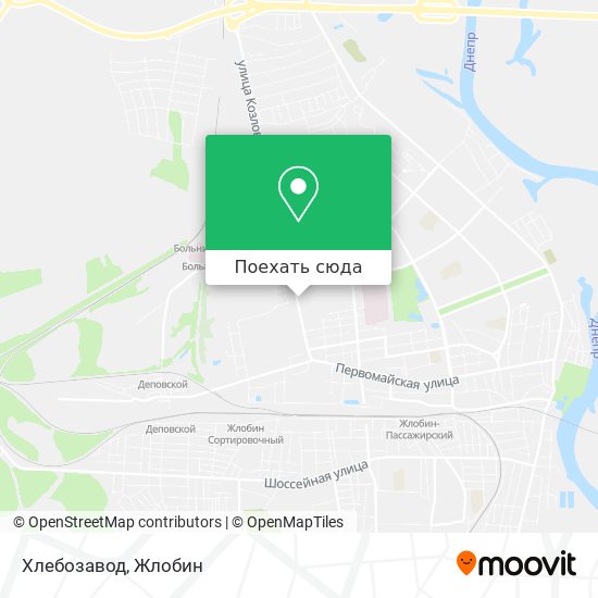 Карта Хлебозавод