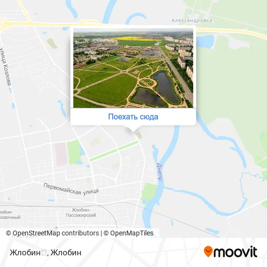 Карта Жлобин🏢