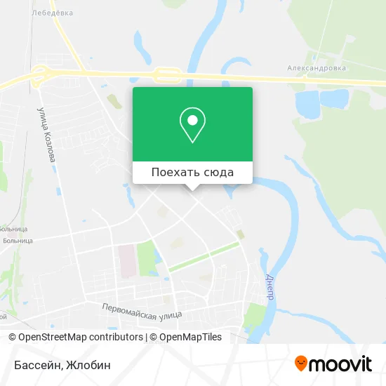 Карта Бассейн