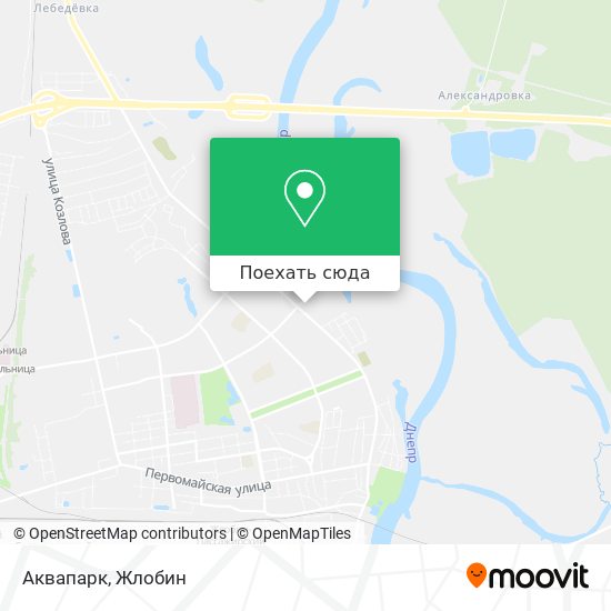 Карта Аквапарк