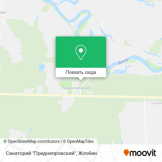 Карта Санаторий "Приднепровский"