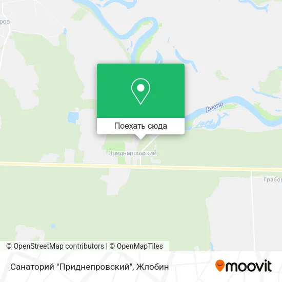 Карта Санаторий "Приднепровский"