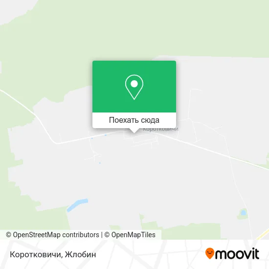 Карта Коротковичи