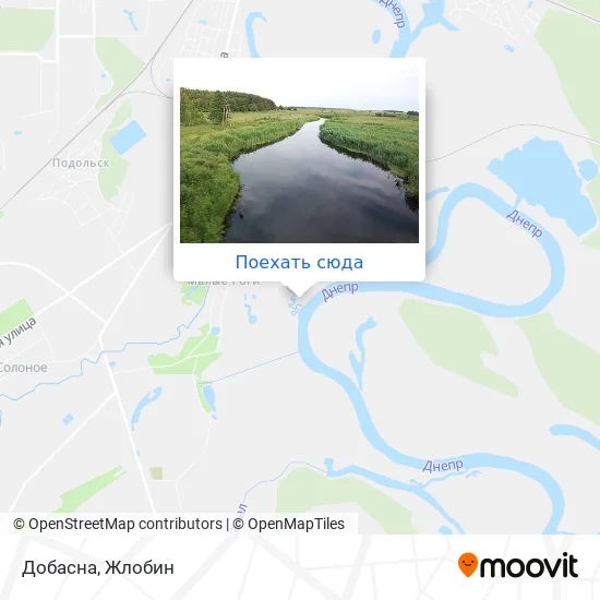 Карта Добасна
