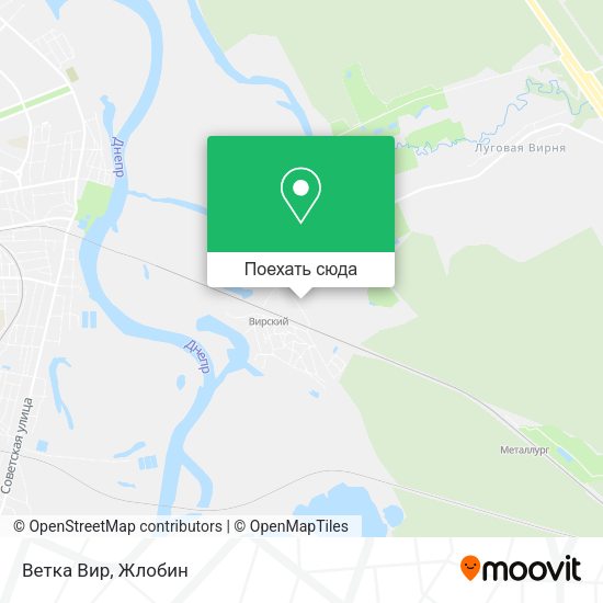 Карта Ветка Вир
