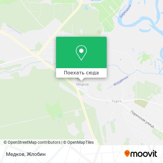 Карта Медков