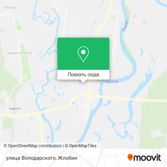 Карта улица Володарского