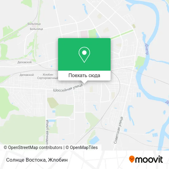 Карта Солнце Востока