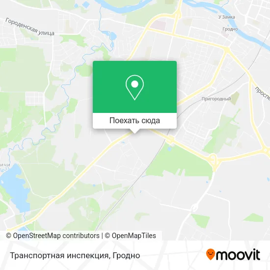 Карта Транспортная инспекция