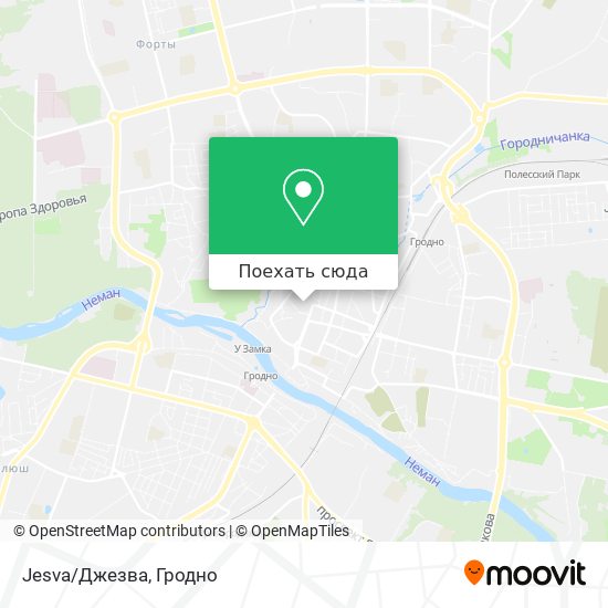 Карта Jesva/Джезва
