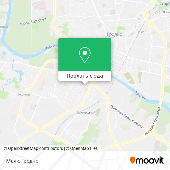 Карта Маяк