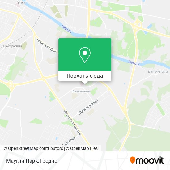 Карта Маугли Парк
