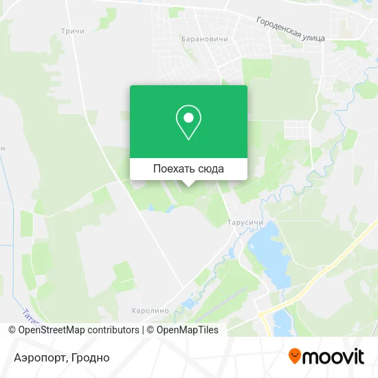 Карта Аэропорт