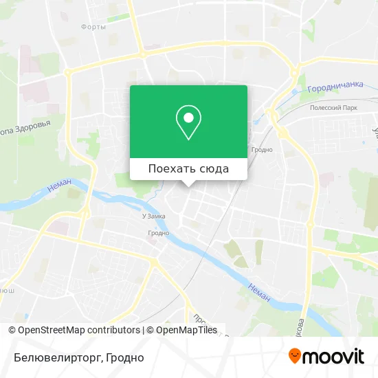 Карта Белювелирторг