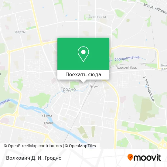 Карта Волкович Д. И.