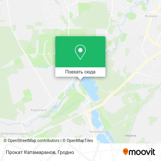 Карта Прокат Катамаранов