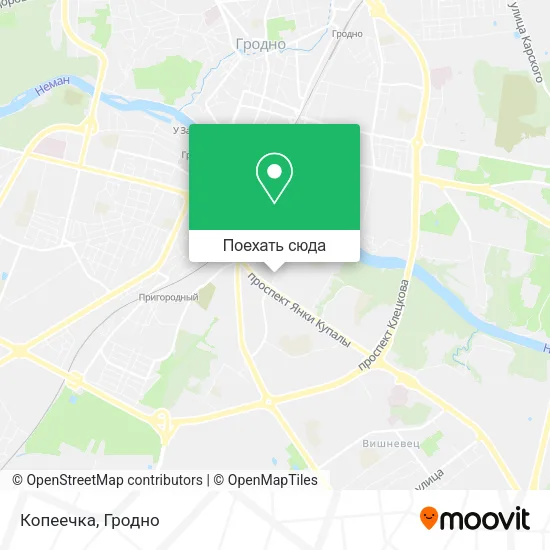 Карта Копеечка