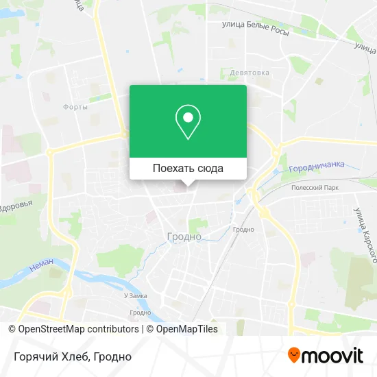 Карта Горячий Хлеб