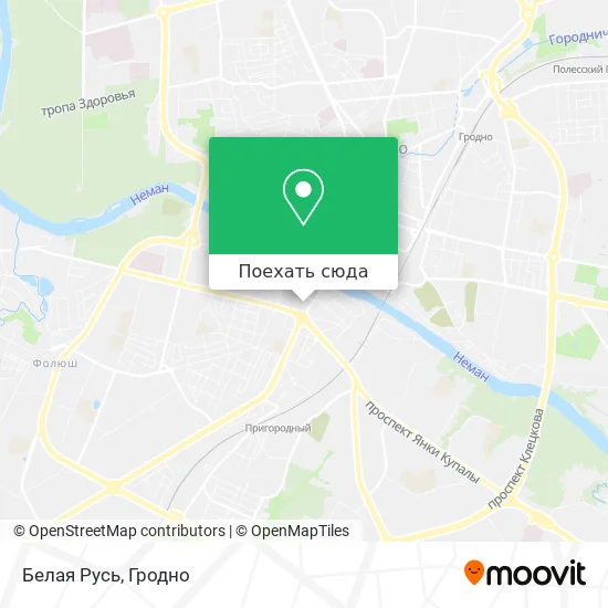 Карта Белая Русь