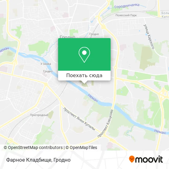 Карта Фарное Кладбище