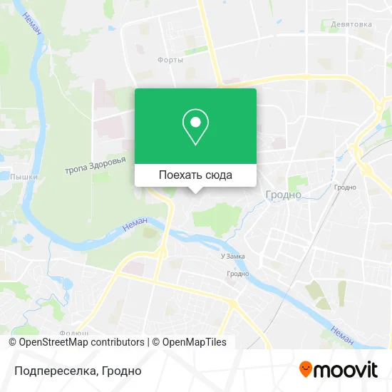 Карта Подпереселка