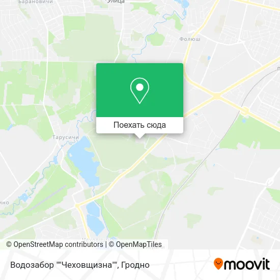 Карта Водозабор ""Чеховщизна""
