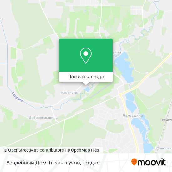 Площадь тызенгауза в гродно карта