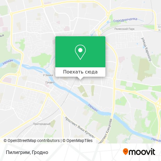 Карта Пилигрим