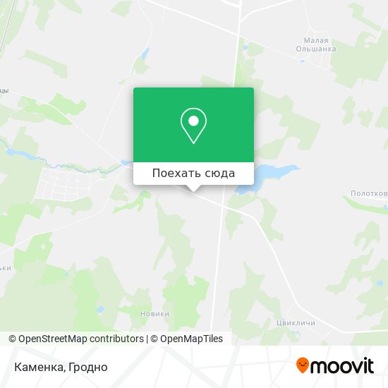 Карта Каменка