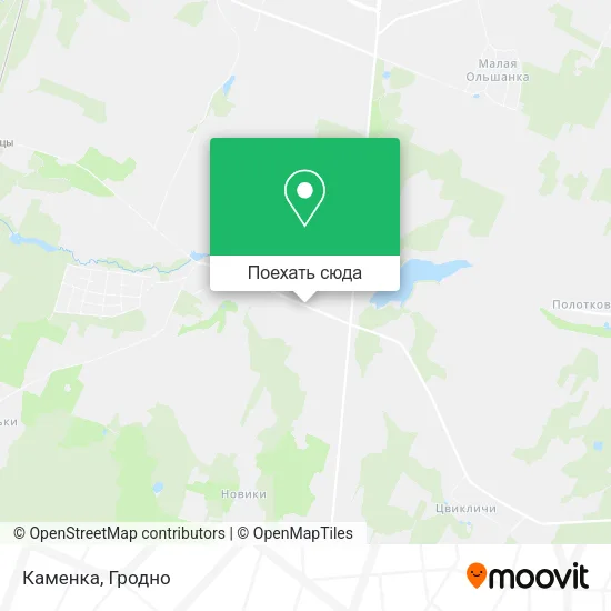 Карта Каменка