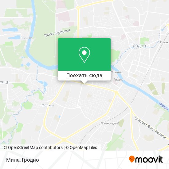 Карта Мила