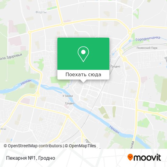 Карта Пекарня №1