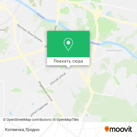 Карта Копеечка