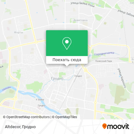 Карта Altdecor