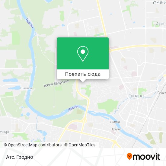 Карта Атс