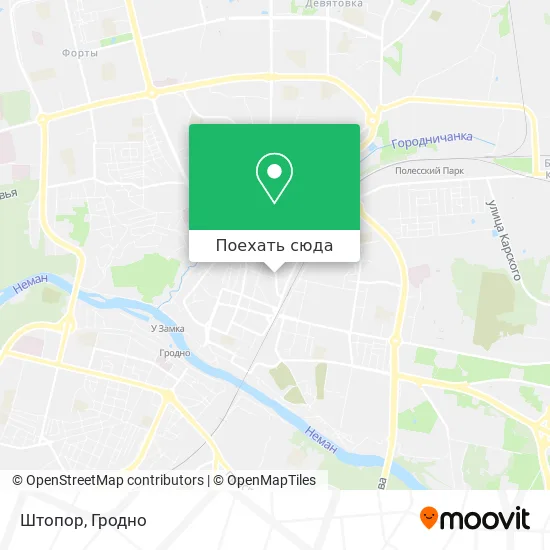 Карта Штопор