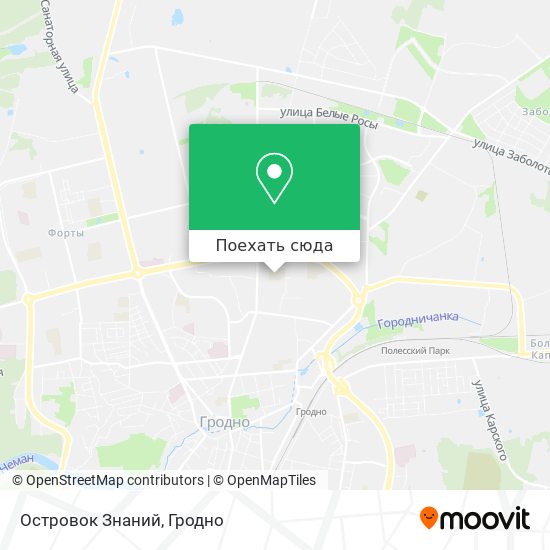Карта Островок Знаний