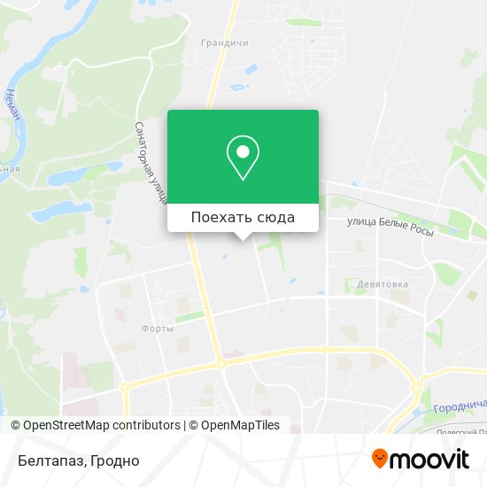 Карта Белтапаз